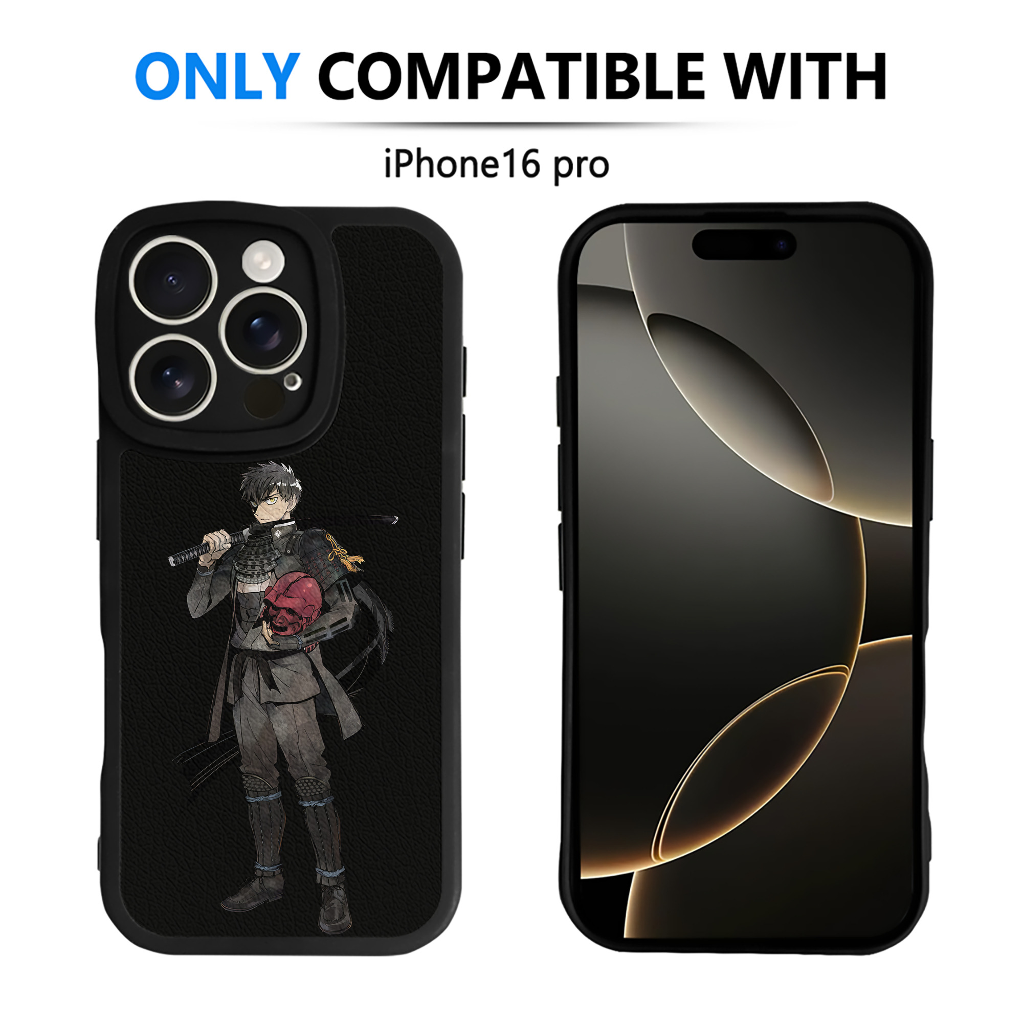 （画像用） 刀剣乱舞 Touken Ranbu 【iPhone 16シリーズ対応】シリコンスマホケース（レザー調） 材質：シリコン